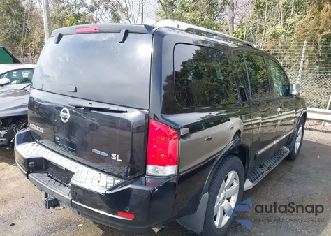2012 Nissan Armada Sl z USA, uszkodzony, nr VIN 5N1BA0NCXCN601170